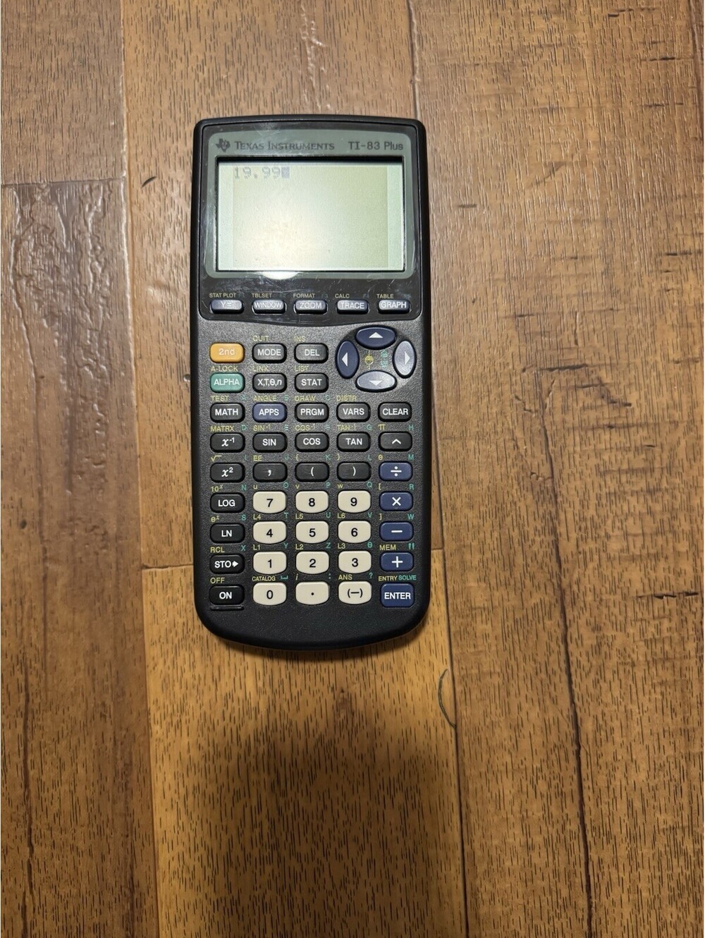 Texas Instruments TI-83 Plus Graphing Calculator LCD Display Programmable Tested